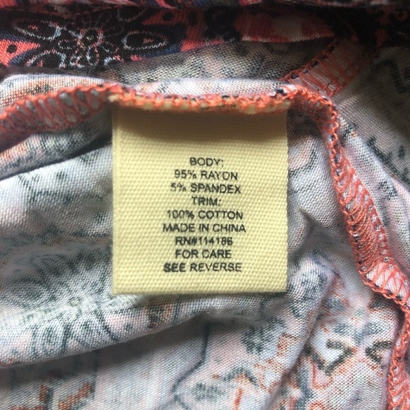 Retrology NWT boho style sleeveless summer top​ - Picture 6 of 6